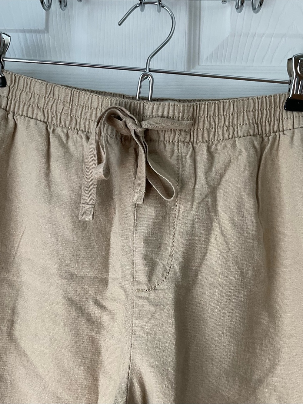 NWT St. John’s Bay Linen Blend Shorts Size Large - Picture 3 of 6